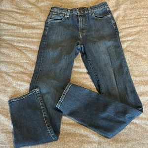 J BRAND Jeans Blue Ruby 30 Cigarette Leg‎ High Waist Ankle Womens Sz 29